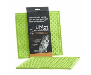 Lickimat Buddy LARGE Dog Treat Mat & Slow Feed Bowl - Calming & Reduces Boredom