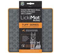 LickiMat Dog Lick Mats Slow Feeders Tuff Buddy 4 Colours - Orange