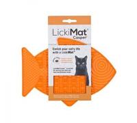 LickiMat Casper Cat Treat Mat - Orange