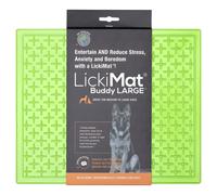 LickiMat Classic Buddy Green - Feeding Mat For Dogs, Lick & Enjoy