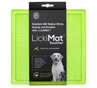LickiMat Classic Soother Green Feeding Mat For Dogs Treats And Food