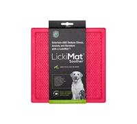 LickiMat Classic Soother Mat for Dogs Pink - 20 x 20cm