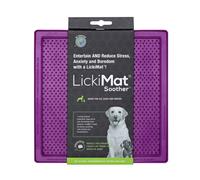 LickiMat Dog Lick Mats Slow Feeders Classic Soother 10 Colours - Purple