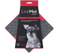 Lickimat Buddy Tuff Treat Mat - Red - 20x20cm