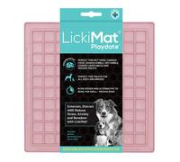 LickiMat Classic Pastel Colours Playdate, Dog Feeding Mat for Boredom & Anxiety Relief, Ideal for Food, Yoghurt or Peanut Butter, Lick Mats, Fun Alternative to Slow Feeder Bowl, Guava