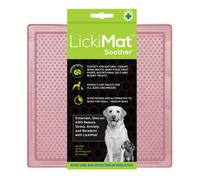 LickiMat Classic Soother, Dog Feeding Mat for Boredom and Anxiety Relief, Ideal for Food, Treats, Yoghurt or Peanut Butter, Lick Mats, Fun Alternative to a Slow Feeder Bowl, Guava