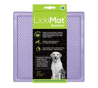 LickiMat Classic Soother, Dog Feeding Mat for Boredom and Anxiety Relief, Ideal for Food, Treats, Yoghurt or Peanut Butter, Lick Mats, Fun Alternative to a Slow Feeder Bowl, Lavender