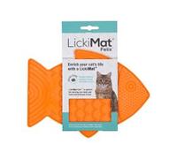 Lickimat Treat Mat for Cats - Orange