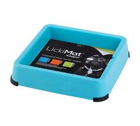LickiMat Keeper Turquoise, Anti-Gobbling Bowl for Dogs, NEW