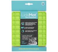 LickiMat Mini Playdate Green for Dogs - 15cm