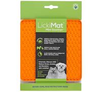 LickiMat Mini Soother Orange for Dogs - 15cm