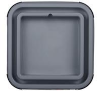 LickiMat Outdoor Keeper Dog Feeding Station - Slow Feeder Lick Mat Keeper for Dogs Food, Treats, Yoghurt & Peanut Butter - Extend Licky Mats for Dogs into Full Feeder - Grey