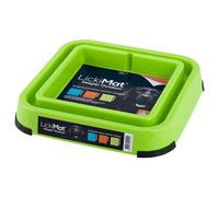 LickiMat Outdoor Keeper Green 31.5X31.5 Cm For Dogs Classic Tuff Mat