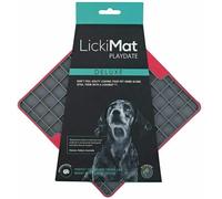 LickiMat Playdate Deluxe Treat Mat - Red
