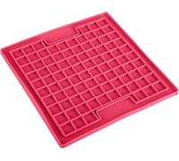 Lickimat Playdate- Pink. Slow Feeder Mat, Reduce Dog's Boredom/Anxiety. 20cm (8"