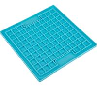Lickimat Playdate - Turquoise. Slow Feeder Mat, Reduce Boredom/Anxiety. 20cm (8"