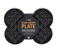 LickiMat Licking Mat/Anti-Gobbling Mat Slodog Black, NEW