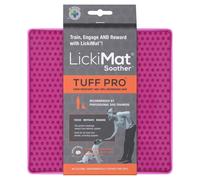 Lickimat Soother PRO Tuff Pink, Anti-Gobbling Mat for Dogs, NEW