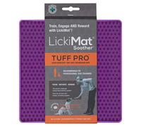 Lickimat Soother PRO Tuff Purple, Anti-Gobbling Mat for Dogs