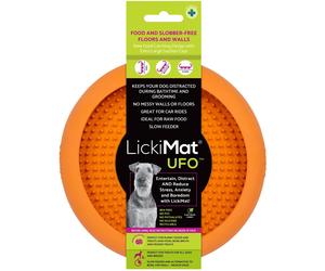 LICKIMAT UFO | Color: Orange