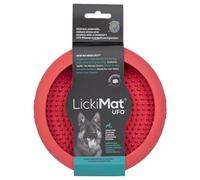 LickiMat UFO Pink 18Cm With 7 Suction Cups For Dog Coat Care & Travel