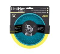 LickiMat Wobble, Dog Slow Feeder Bowl Lick Mat, Boredom Anxiety Reducer; Perfect for Food, Treats, Yogurt, or Peanut Butter. Fun Alternative to a Slow Feed Dog Bowl, Orange