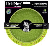 Lickimat Wobble Treat Mat - Green - 16.5x16.5cm