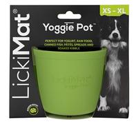 LickiMat Yoggie Pot Green for Dogs - One Size