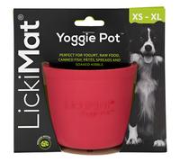 LickiMat Yoggie Pot Pink - Feeding Container For Dogs, Dishwasher Safe, Ø 9.5 Cm