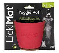 Lickimat Yoggie Pot Dog Feeder Pink