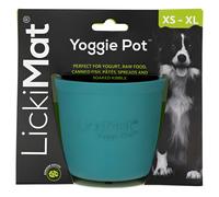 LickiMat Yoggie Pot Turquoise, Feeding Bowl for Dogs, RRP 18.99 EUR, New