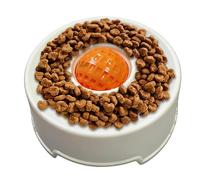 Licking Feeder - Slow Feeder with Rotating Ball, Interactive Design of the Liquid for Dogs and Cats, Promotes Licking Feeding Puppy Feeding, att
