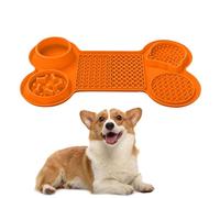 Licking for Dogs - Slow Food Mat for Pets, Lick Board for Dogs, Lick Mat for Dogs, Food Mat for Pets, Healthy Eating Habits, Various Texture Designs for Kittens, Dogs,