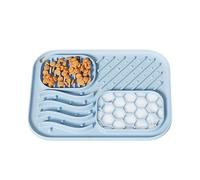 Licking Mat for Dogs - Slow Silicone Feeding Tray, Interactive Puzzle with Strong Suction Power, Butter Dispenser for , Soothing Distraction Equipment for Laundry
