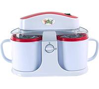 Lickleys Twin Snow Cone, Slush & Ice Cream Maker Perfect Home ice Drinks, Snow Cones, Slurpees, Ice Cream & Yoghurt