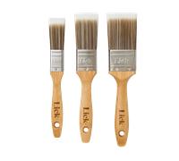 Lick Flat Paint Brushes - Set of 3