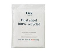 Licktools Large 100% Recycled Plastic Dust Sheet