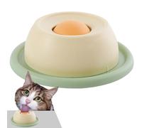 Licky Mats For Dog With Rotating Ball, 12x12x4cm, Easy To Use, Prevent Eating Too Quickly, For Dogs/Cats