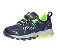 Lico Allen VS Cross Country Running Shoe, Marine Blue Lemon, 7.5 UK