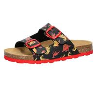 Lico Bioline Universe MulesUnisex Child, BLACK RED YELLOW, 5 UK