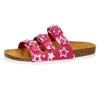Lico Boys Girls Bioline Star Mules, Pink/White, 30 EU