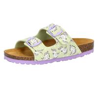 Lico Boys Girls Bioline Unicorn Mules, Light Green, 30 EU
