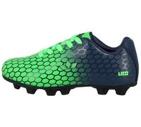 Lico Boy's Soccer Champ Football Boots, Green Navy, 2.5 UK