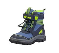 Lico Boy's Unisex Kids Crumbie VS Snow Boot, Blue Blue Navy Lemon, 4.5 UK Child