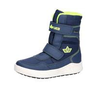 Lico Boy's Unisex Kids Namsos V Snow Boot, Marine/Lemon, 10 UK Child