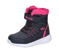Lico Boy's Unisex Kids Shalby VS Sneaker, Navy Pink, 4.5 UK Child