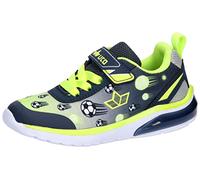Lico Effect VS Blinky Sneaker, Marine/Lemon, 1 UK Child