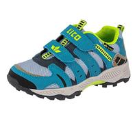 Lico Fremont V Low Rise Hiking Shoes, Blue Gray Blue Lemon Gray Blue Lemon, 10 UK Child