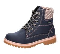 Lico Girls' Anouk ankle boots, Navy Pink, 4 UK