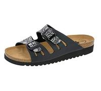 Lico Girl's Bioline Lady Mules, Black Schwarz Silber Schwarz Silber, 3.5 UK